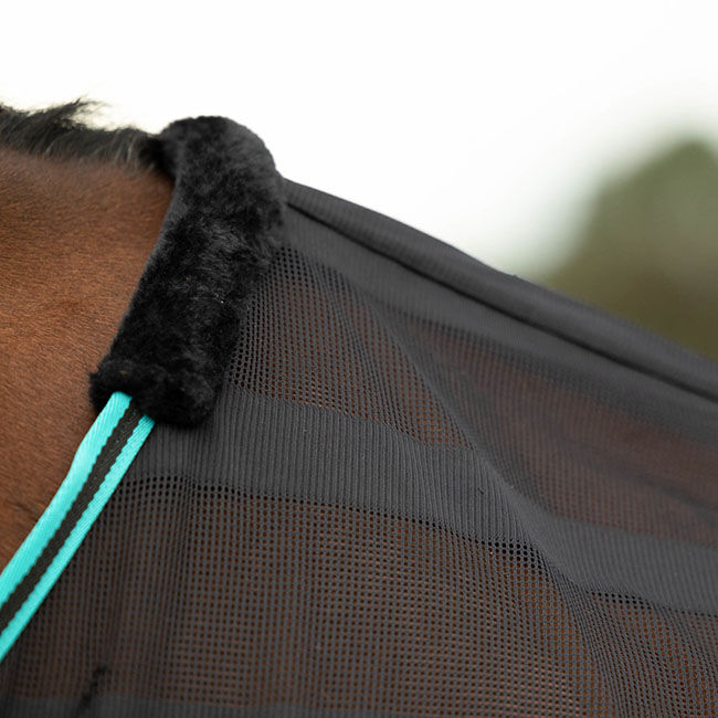 Equinavia Sefyr Scrim Sheet - Black/Turquoise image number null