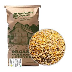 New Country Organics Cracked Peas - 40lb
