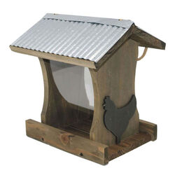 Audubon Park Rustic Farmhouse Tall Hopper Feeder