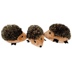 ZippyPaws Miniz 3-Pack - Hedgehogs