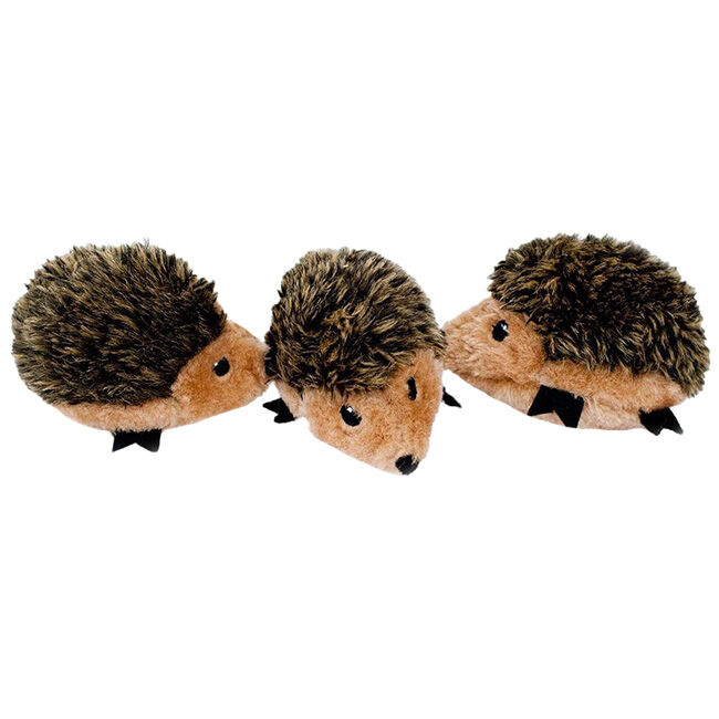 Zippy Paws Miniz 3-Pack - Hedgehogs image number null