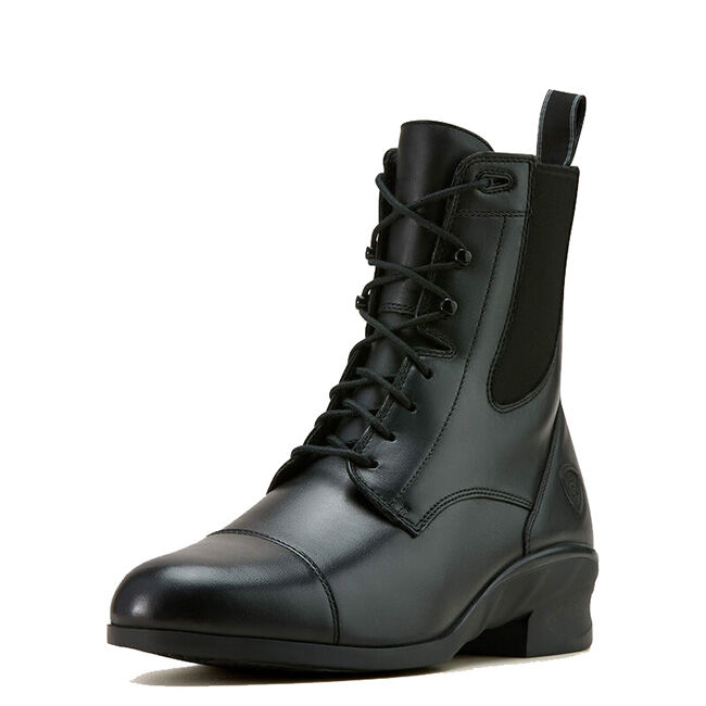 New: Ariat Men's Heritage Lace Paddock Boot - Black image number null