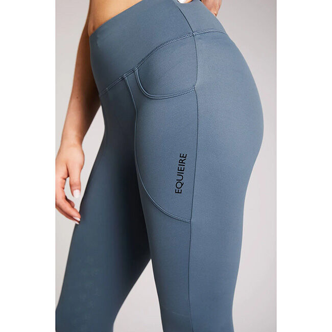 Equieire Women's AISLING Riding Leggings - Cliff Grey - Closeout image number null