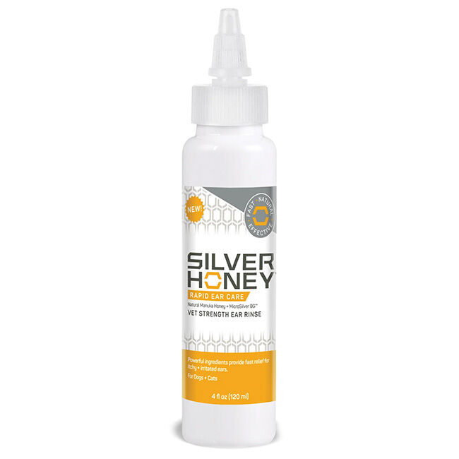 Absorbine Silver Honey Rapid Ear Care Vet Strength Ear Rinse - 4 oz image number null