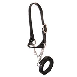 Weaver Livestock Bucket Calf Show Halter - Black