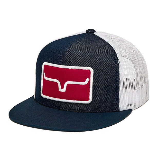 Kimes Ranch Banner Ventilated Hat - Denim image number null