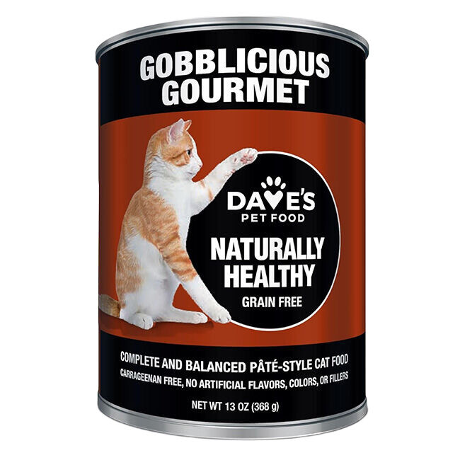 Dave's Pet Food Naturally Healthy Cat Food - Gobblicious Gourmet - 13 oz image number null