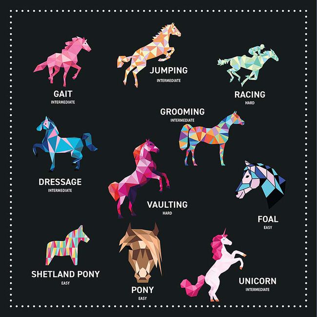 My Sticker Paintings: Horses: 10 Magnificent Paintings for Kids 6-10 image number null