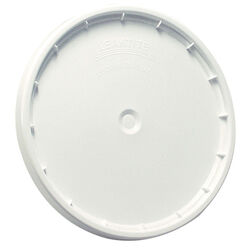 Leaktite 5-Gallon Plastic Bucket Lid - White