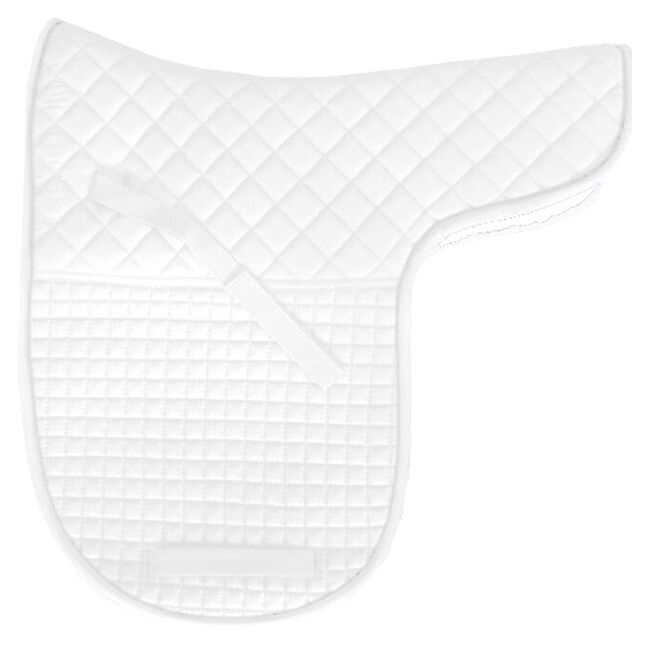 PRI Double Back Cotton Quilted Contour Dressage Pad image number null