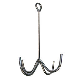 Intrepid International 4-Prong Tack Hook - Chrome