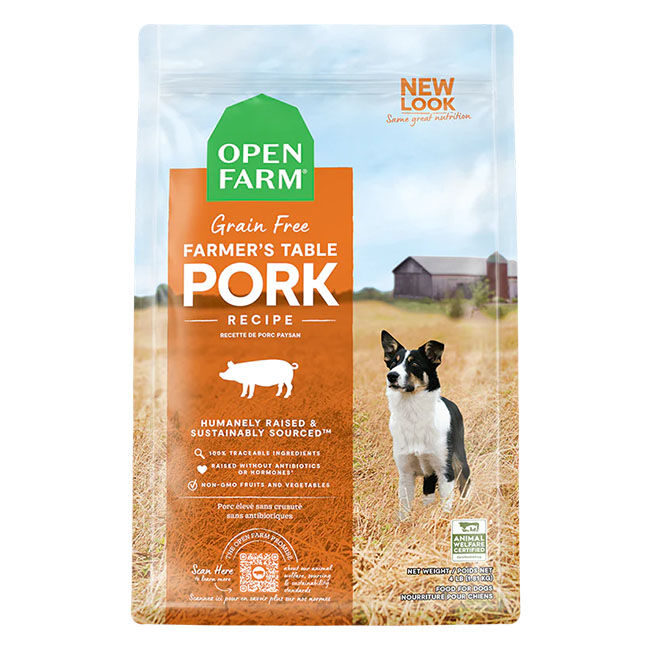 Open Farm Farmer’s Table Pork & Root Vegetable Recipe Dry Dog Food image number null