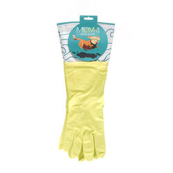 Messy Mutts Cotton Lined Dog Washing Gloves - Green