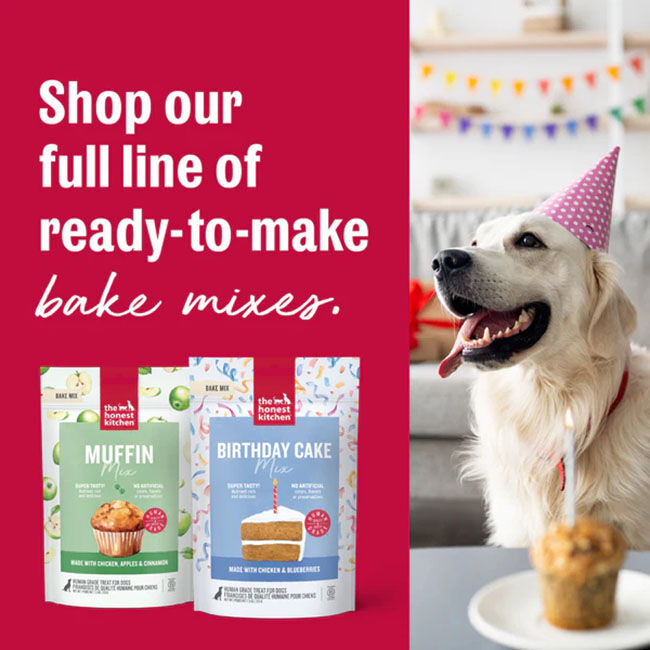 The Honest Kitchen Muffin Mix for Dogs - Chicken & Blueberries - 7.5 oz image number null