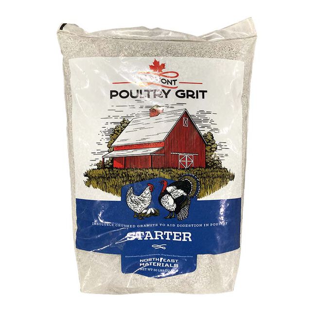 North East Materials Vermont Poultry Grit Granite Starter Grit 50