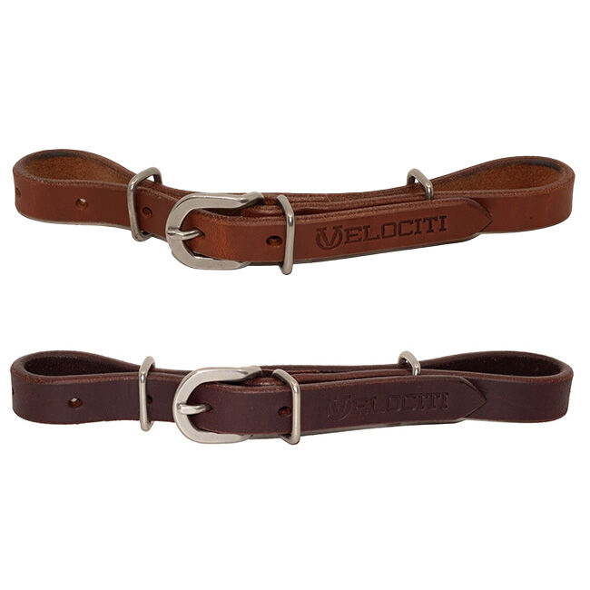 Shires Velociti Leather Curb image number null