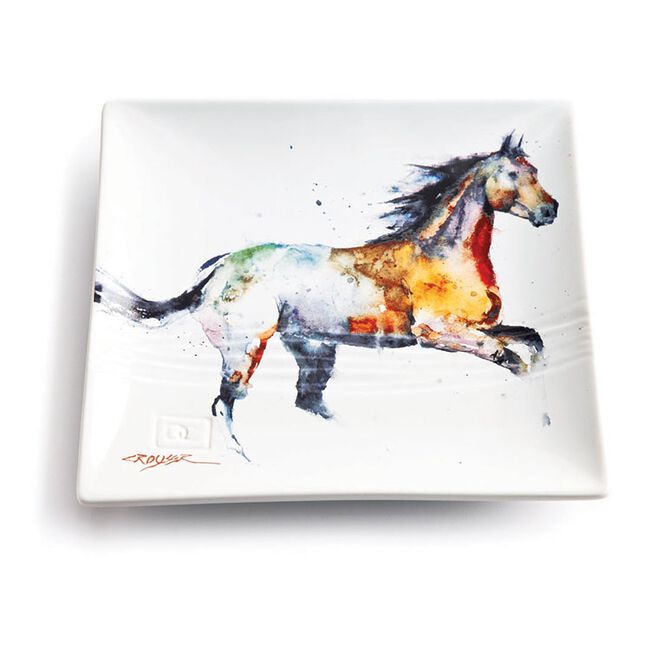 GT Reid Running Horse Ceramic Plate image number null