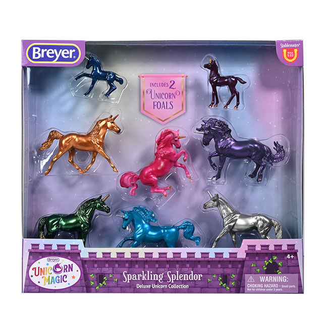 Breyer Sparkling Splendor Deluxe Unicorn Collection image number null