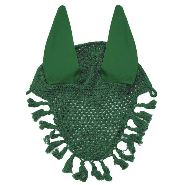 Horse Fare Crochet Ear Net with Tassels - Pony image number null
