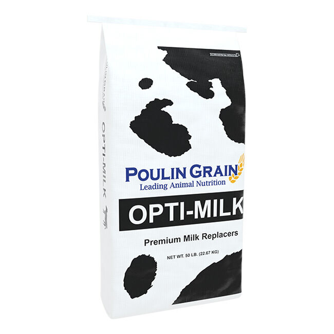 Poulin Grain OPTI-MILK 24:20 - 4-Seasons Milk Replacer - 50 lb image number null