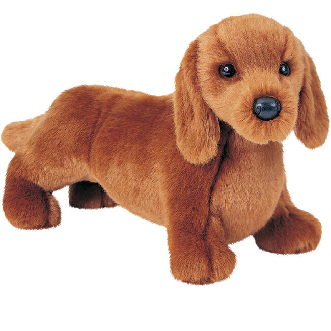 Douglas Gretel Red Dachshund Dog Plush Toy image number null