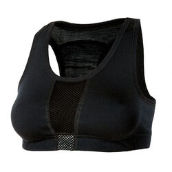 Janus Women's 100% Merino Wool Sports Bra - Black