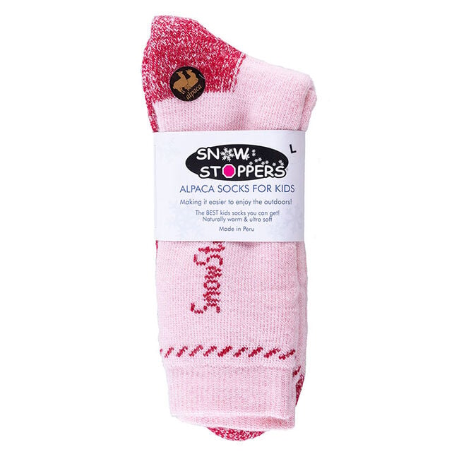SnowStoppers Kids' Premium Alpaca Wool Socks image number null