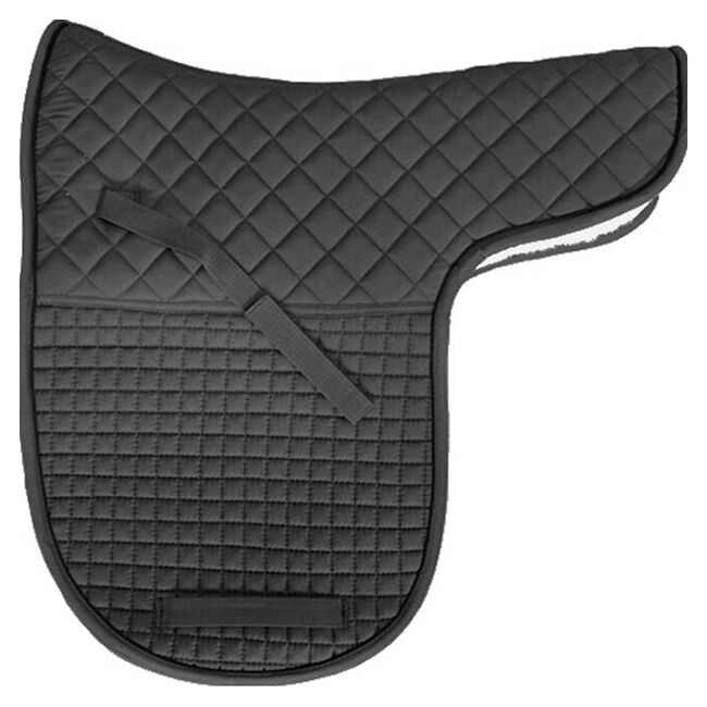 PRI Double Back Cotton Quilted Contour Dressage Pad image number null