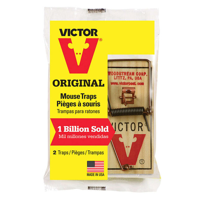Victor Pest Small Snap Trap for Mice - 2-Pack image number null