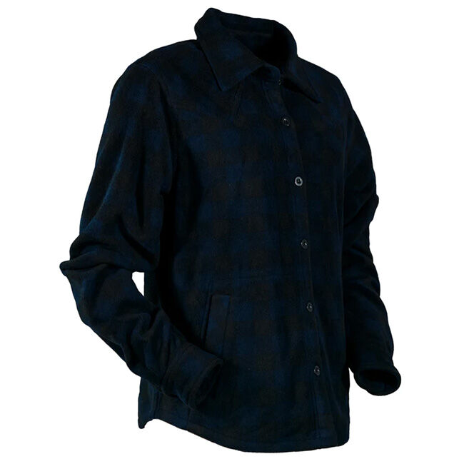 Outback Trading Co. Women's Fleece Big Shirt - Navy - Closeout image number null
