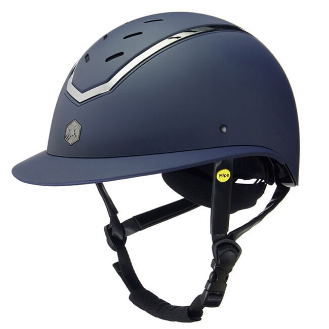 Charles Owen Kylo Helmet with MIPS - Wide Peak - Navy Matte image number null