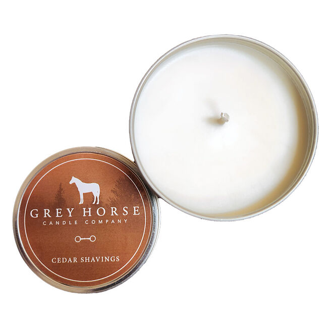 Grey Horse Candle Company Tin - Cedar Shavings image number null