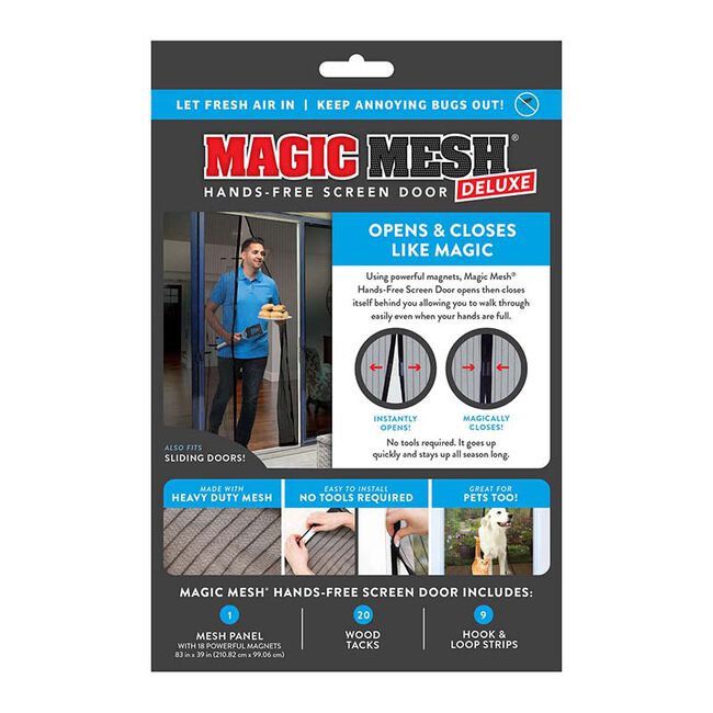 Magic Mesh Hands-Free Magnetic Screen Door image number null