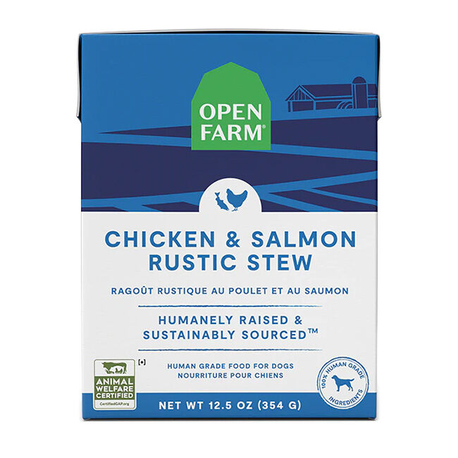 Open Farm Rustic Stew Wet Dog Food - Chicken & Salmon image number null