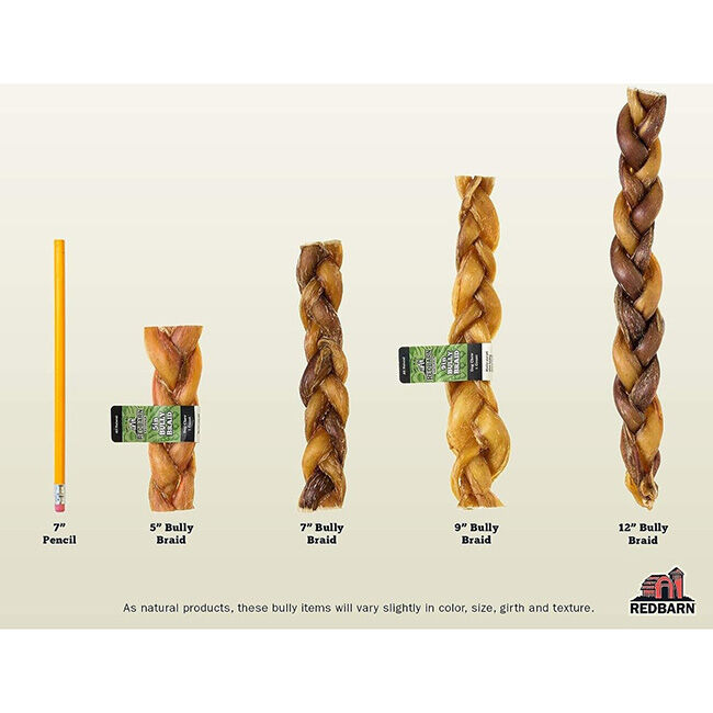 RedBarn Braided Bully Stick image number null