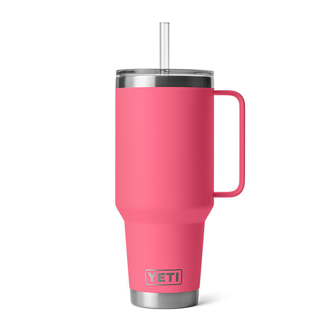 YETI Rambler 42 oz Straw Mug - Tropical Pink image number null