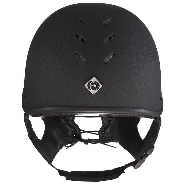 Charles Owen MS1 Pro Jockey Skull Helmet with MIPS - Black