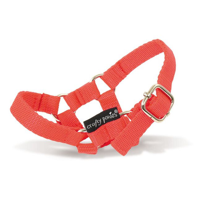Crafty Ponies Nylon Halter - Red image number null
