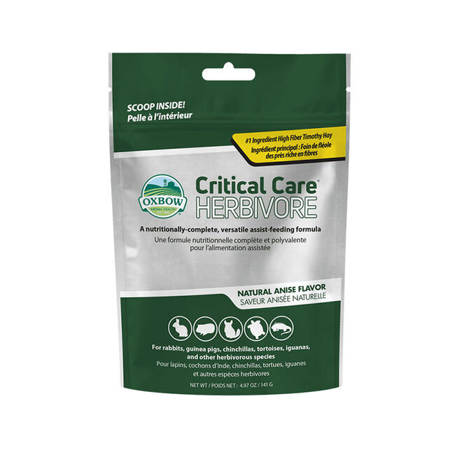 Oxbow Animal Health Critical Care Herbivore - Natural Anise Flavor image number null