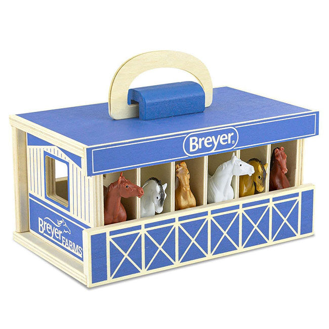 Breyer Farms Wood Stable Playset  image number null