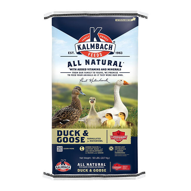 Kalmbach 18% Duck, Goose & Swan Feed image number null