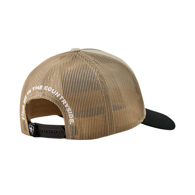 Ariat Countryside Trucker Hat - Brown Rice/Black image number null