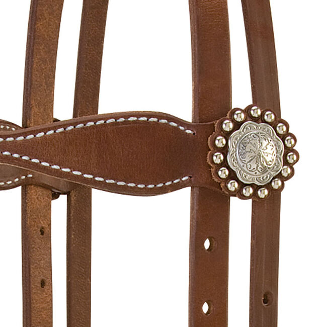 Weaver Equine Stacy Westfall ProTack Browband Headstall image number null