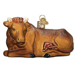 Old World Christmas Ornament - Ox - Closeout