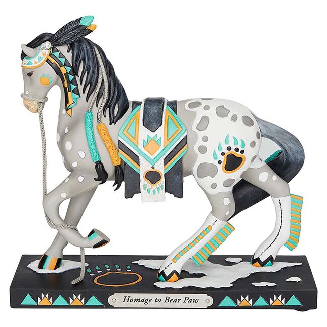 Trail of Painted Ponies Figurine - Winter 2021 - Homage to Bear Paw image number null