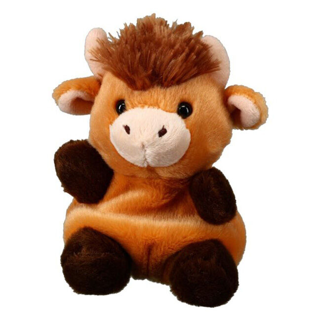 Tough1 Palm Pals Plush - Highland Cow image number null