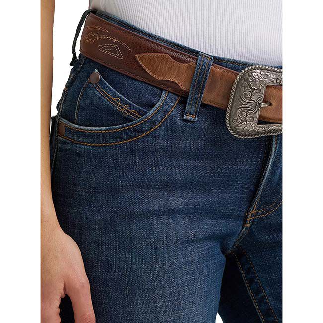 Wrangler Women's Ultimate Riding Jean Willow Mid-Rise Bootcut - Lovette image number null