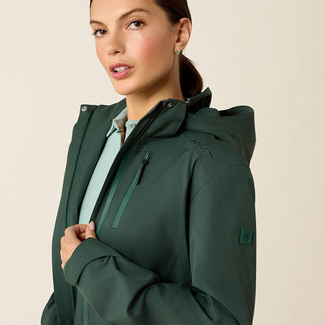 Ariat Women's Coastal Waterproof Jacket - Monstera image number null