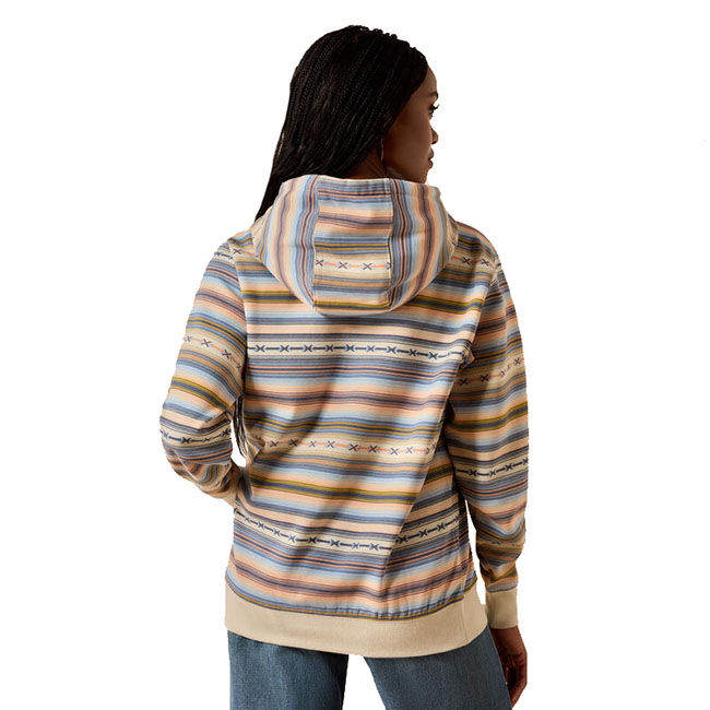 Ariat Women's Logo 2.0 Hoodie - Multicolor Serape image number null