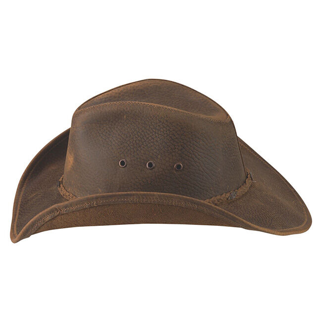 Bullhide Bonnaroo Leather Hat - Camel/Bronze image number null
